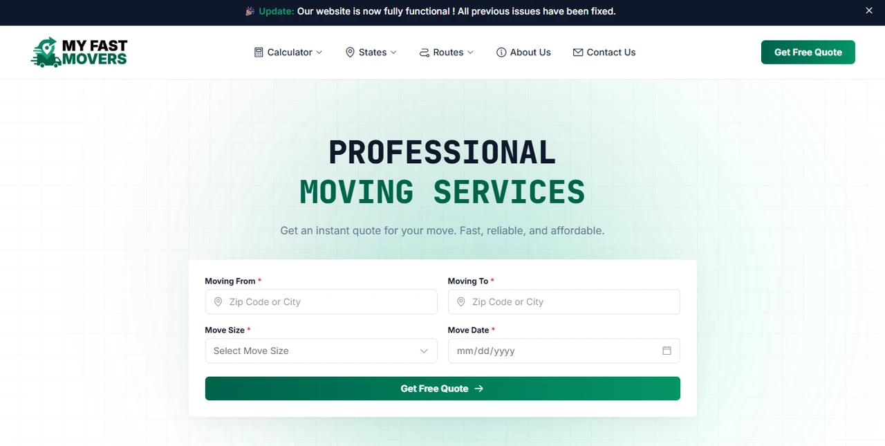 My Fast Movers
